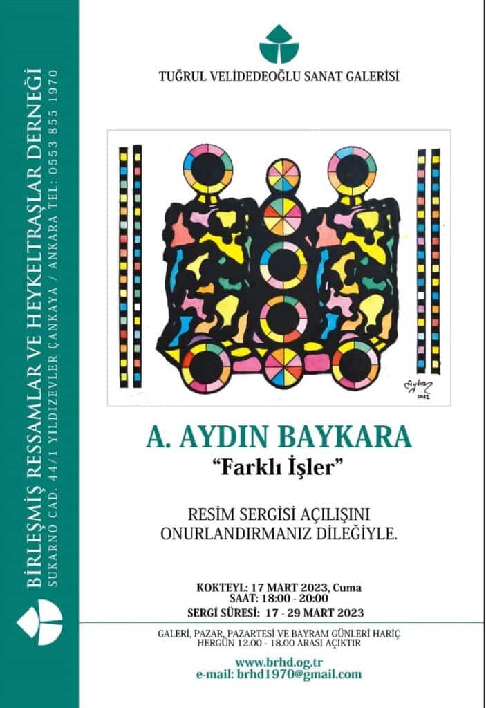 Kişisel Resim Sergisi - “Farklı İşler”