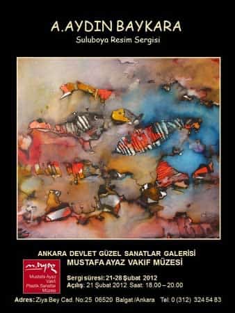 Kişisel Suluboya Resim Sergisi | 21 - 28 Şubat 2012