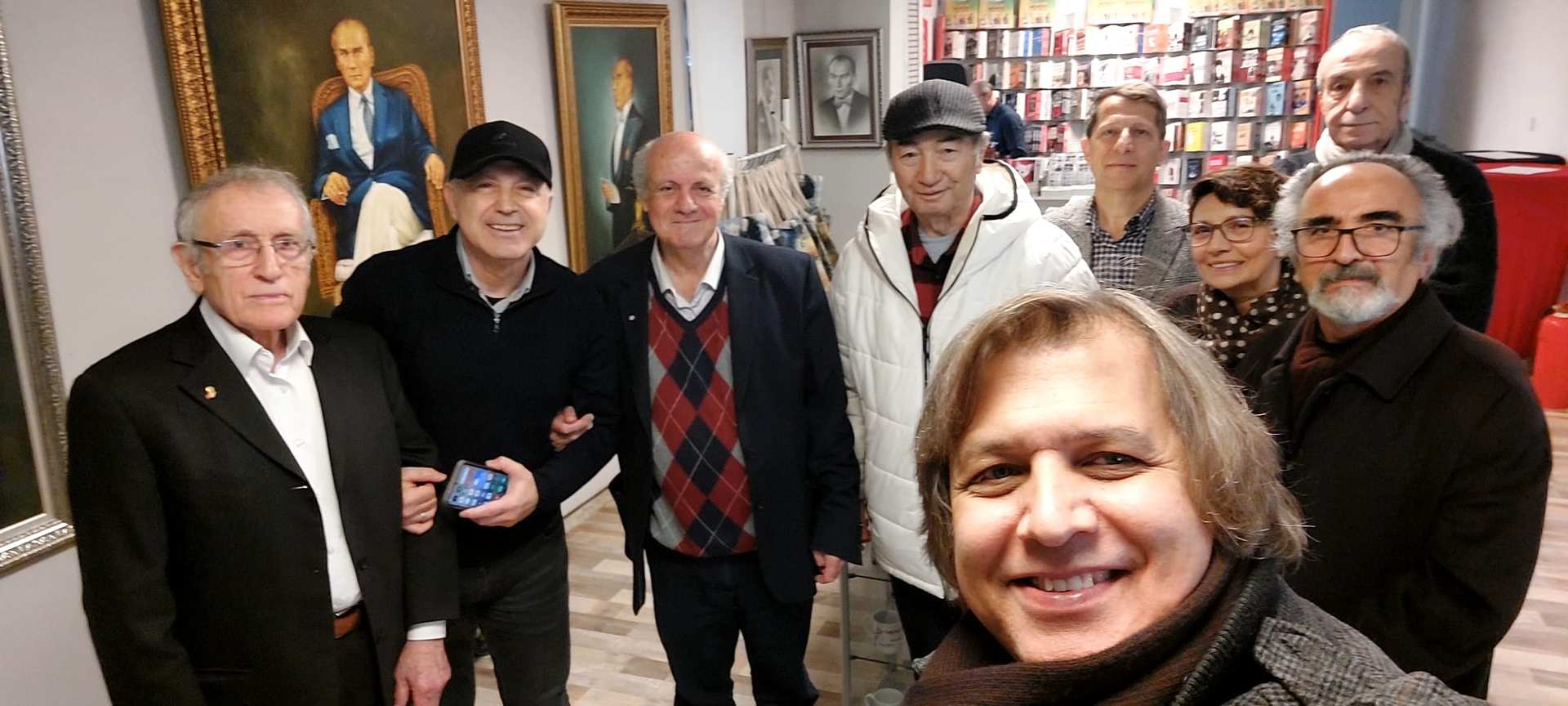 Nevzat CAN’ın sergisinden - Cumhuriyet Sanat Galerisi