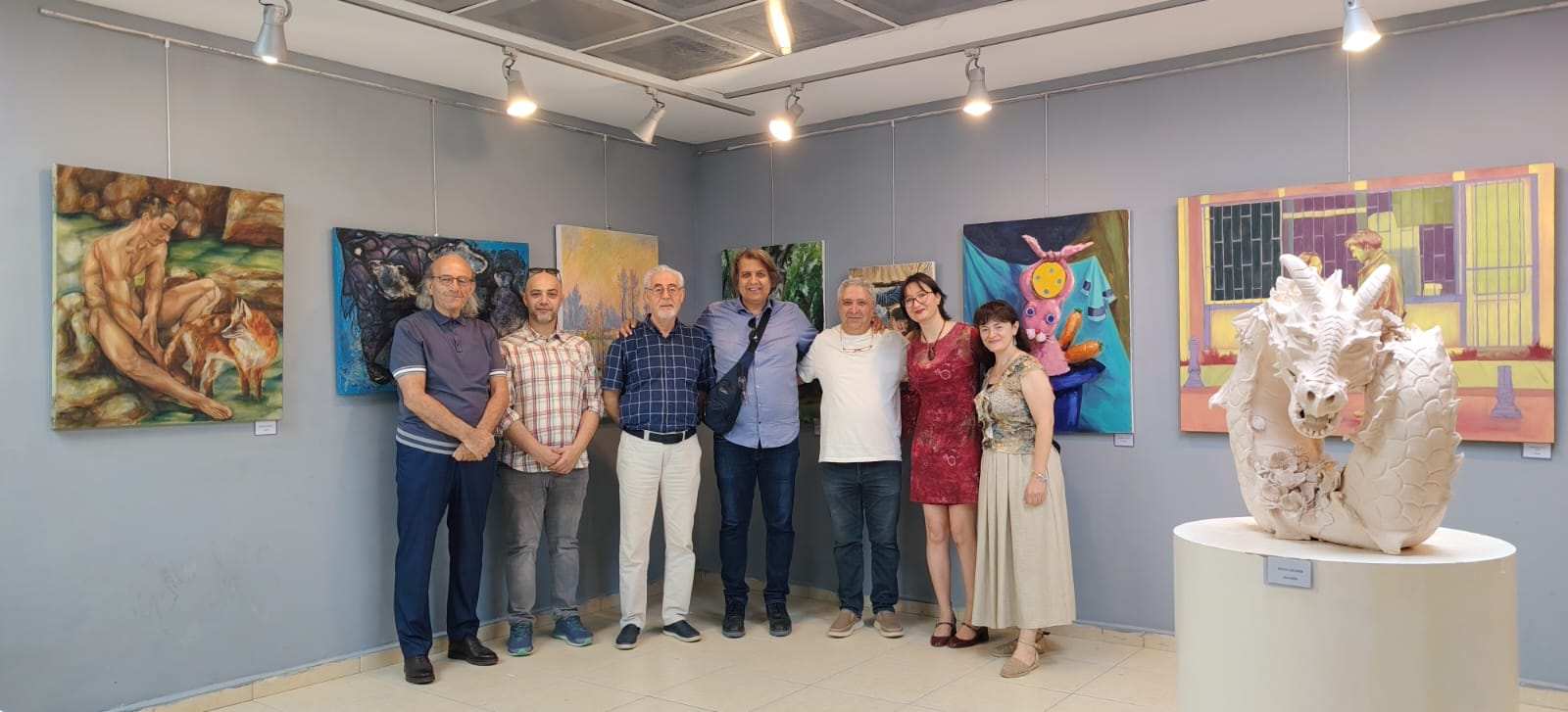Kocaeli Üniversitesi Güzel Sanatlar Fakültesi Mezuniyet Sergisi Sanatseverlerle Buluştu - Görsel 3