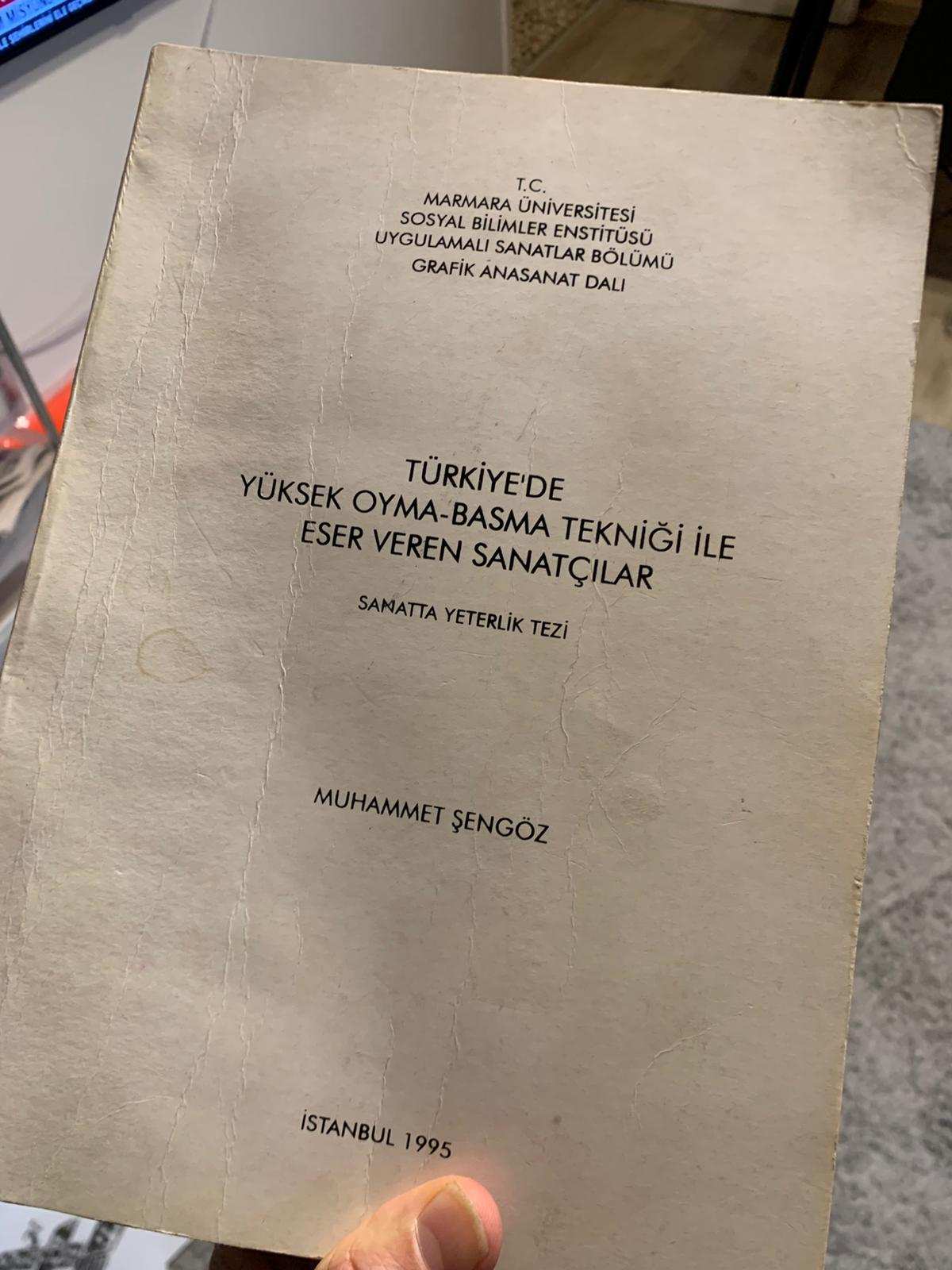 Türkiye'de Yüksek Oyma-Basma Tekniği ile Eser Veren Sanatçılar